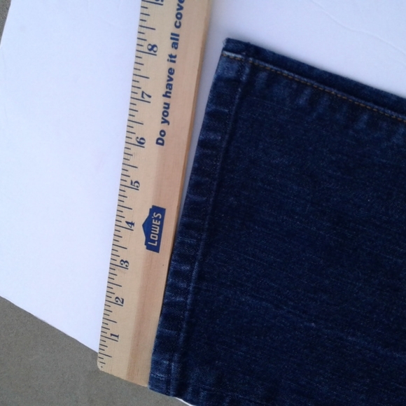 Women's denim jeans brand is Fox size 3 big Bell great condition - Picture 12 of 13